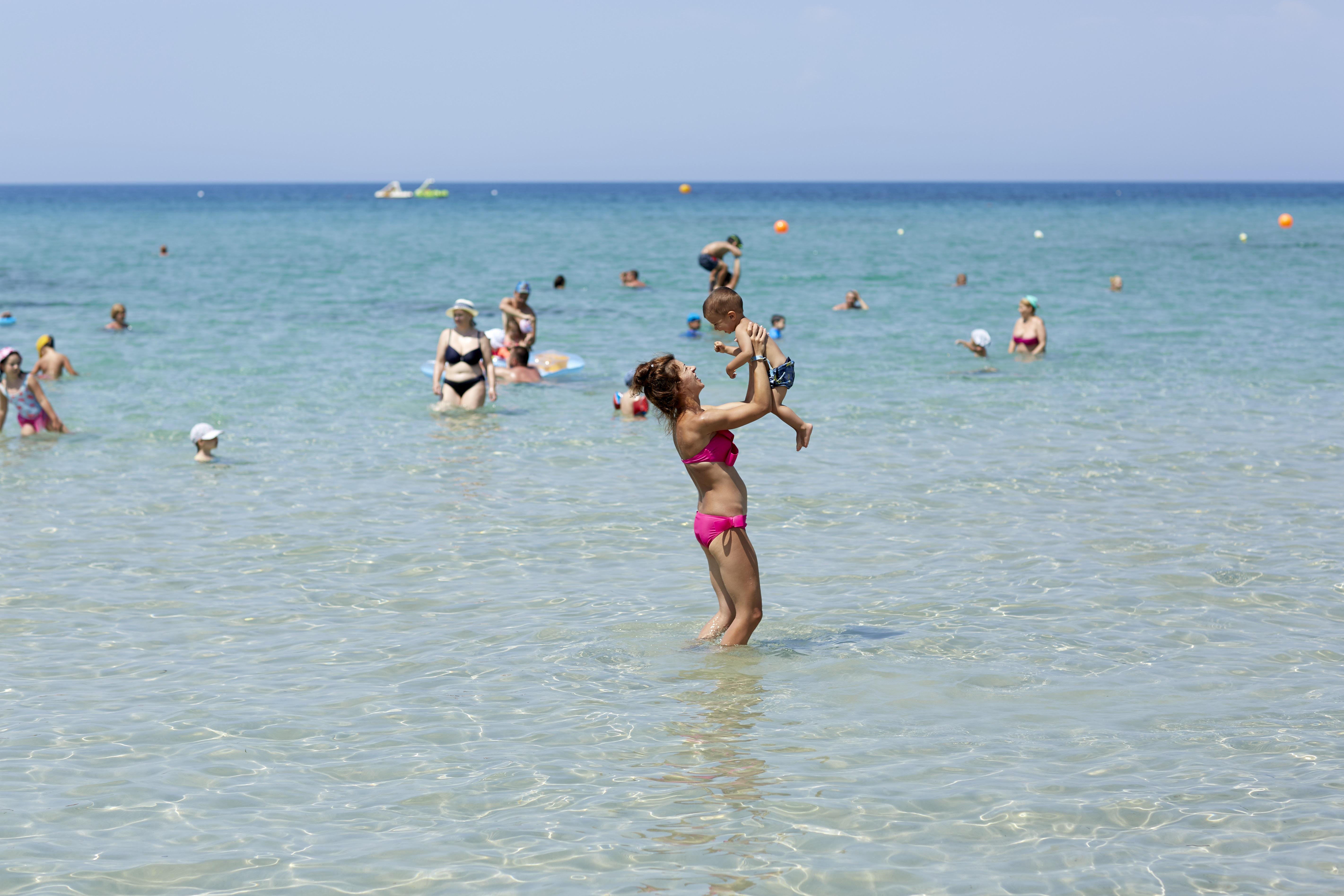Simantro Beach Sani (Chalkidiki) Exterior foto Beach in La Paloma