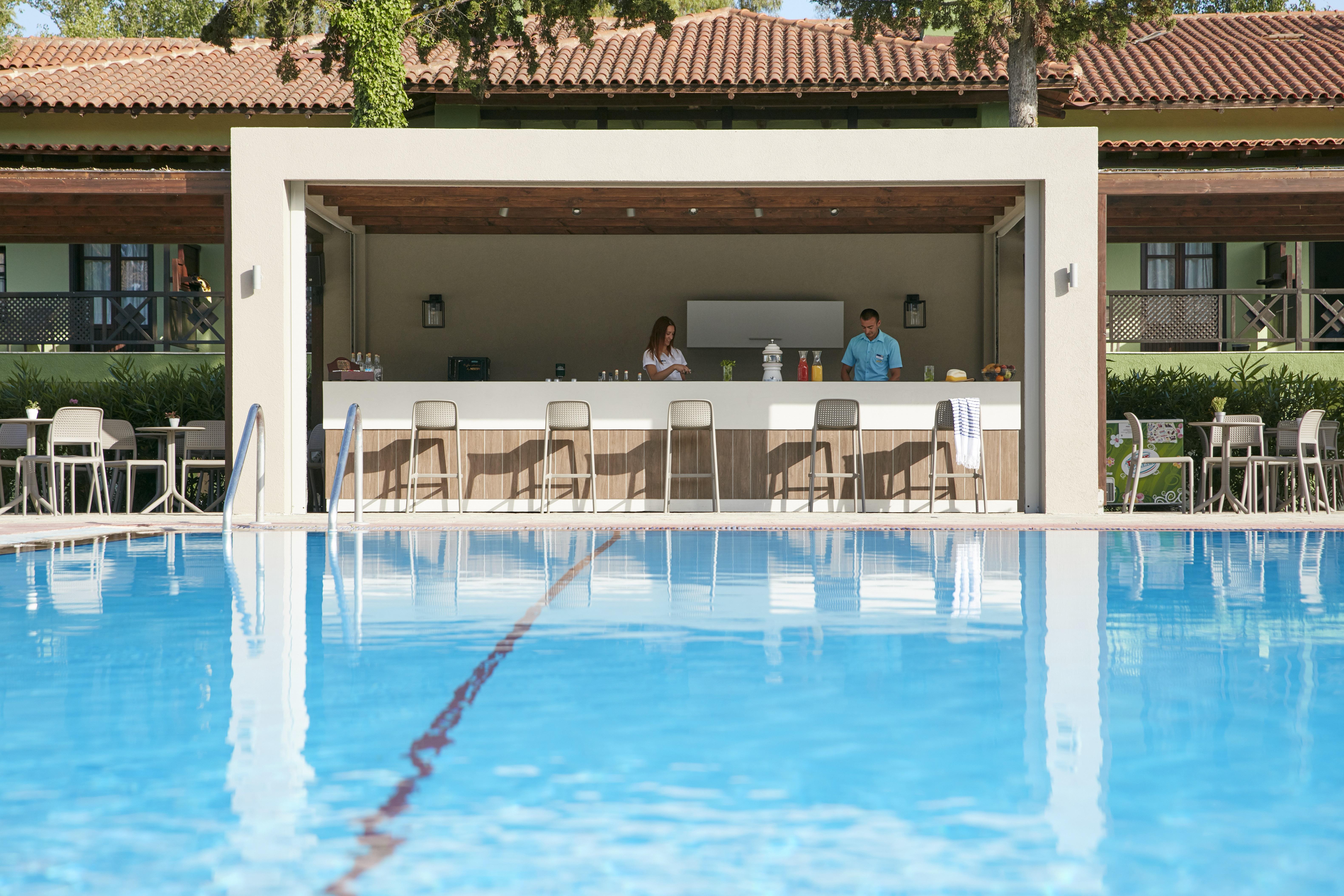 Simantro Beach Sani (Chalkidiki) Exterior foto Pool bar