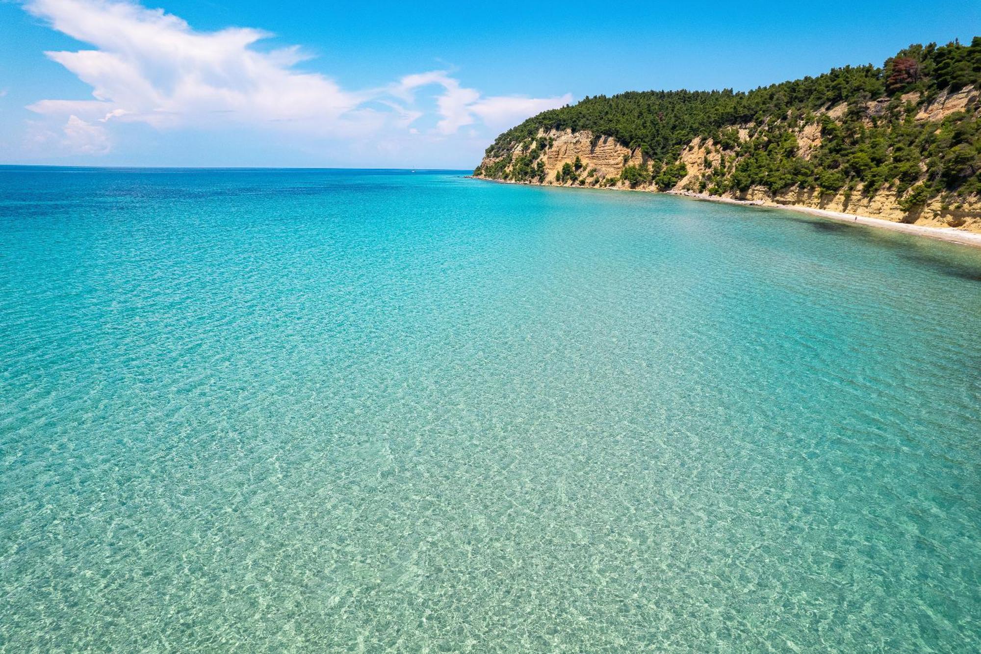 Simantro Beach Sani (Chalkidiki) Exterior foto Coast of Alonissos