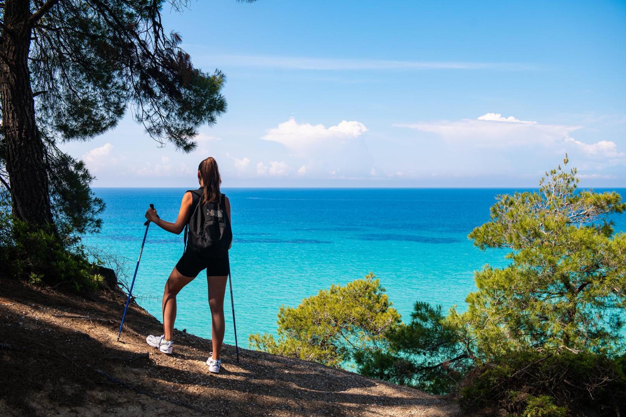 Simantro Beach Sani (Chalkidiki) Exterior foto Hiking in Crete