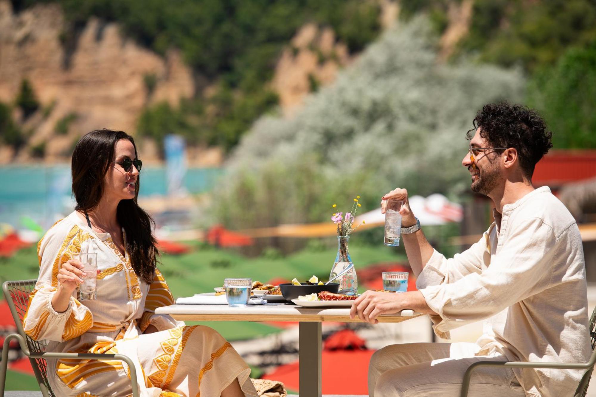 Simantro Beach Sani (Chalkidiki) Exterior foto A scene from the film